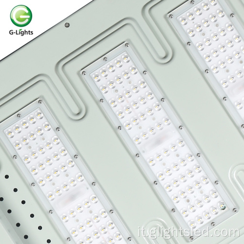 Nuovo design Impermeabile IP65 40W 60W 60W 120W 180W integrato tutto in un lampione di strada solare a LED